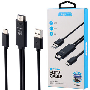 کابل تبدیل Verity V-HD13 Lightning To HDMI 2m