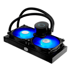 فن خنک کننده CPU کولر مستر Cooler Master MasterLiquid ML240L V2 Blue