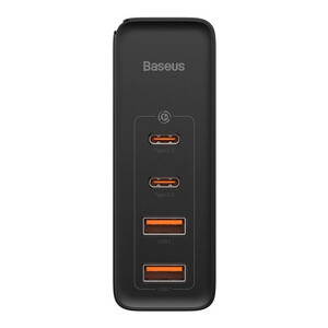 شارژر دیواری فست شارژ Baseus Gan2 Pro CCGAN2P-L0 4Port 5A QC3.0 PD 100W + کابل تبدیل تایپ سی