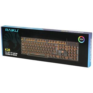 کیبورد گیمینگ Raiku K28