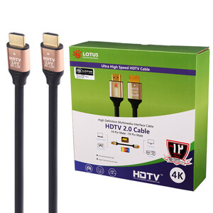 کابل Lotus HDMI 4K 10m