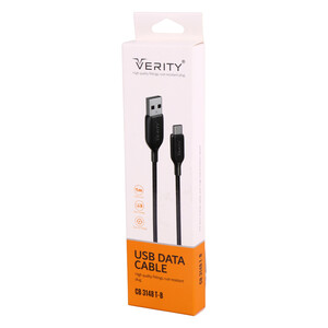 کابل تایپ سی فست شارژ Verity CB-3148T 1m