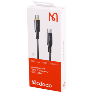 کابل تبدیل فست شارژ Mcdodo CA-3460 Type-C to Type-C PD 100W 5A 1.2m