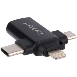 تبدیل Earldom ET-OT80 OTG USB3.0 To MicroUSB / Lightning / Type-C