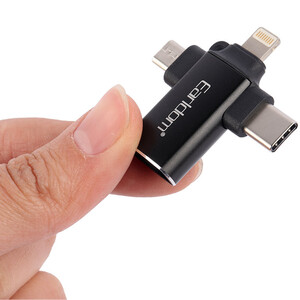 تبدیل Earldom ET-OT80 OTG USB3.0 To MicroUSB / Lightning / Type-C