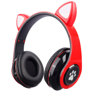 هدفون بلوتوثی رم خور Cat Ear B39M
