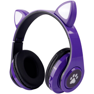 هدفون بلوتوثی رم خور Cat Ear B39M