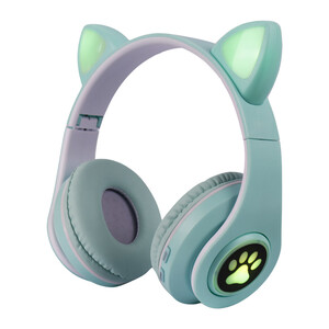 هدفون بلوتوثی رم خور Cat Ear B39M