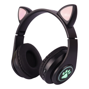 هدفون بلوتوثی رم خور Cat Ear B39M