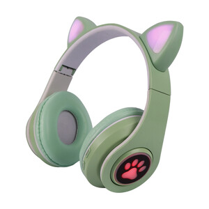 هدفون بلوتوثی رم خور Cat Ear B39M