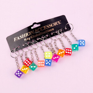 جا کلیدی تاس شیشه ای کوچک