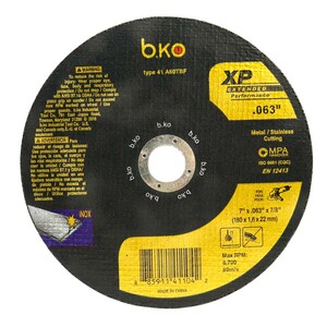 صفحه برش استیل بی کو B.KO EN 12413 180mm