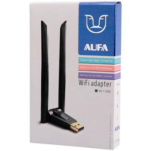 کارت شبکه بی سیم آنتن دار AUFA W136 300Mbps