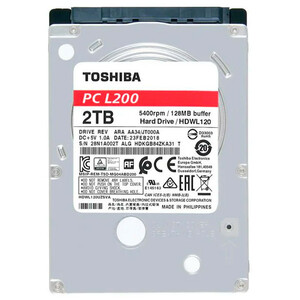 هارد اینترنال توشیبا Toshiba L200 2TB