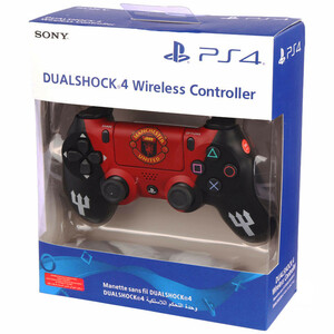 دسته بی سیم SONY PlayStation 4 DualShock 4 High Copy طرح Manchester United