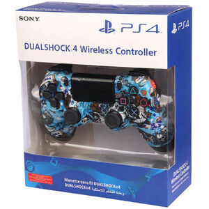 دسته بی سیم SONY PlayStation 4 DualShock 4 High Copy طرح اسکلت