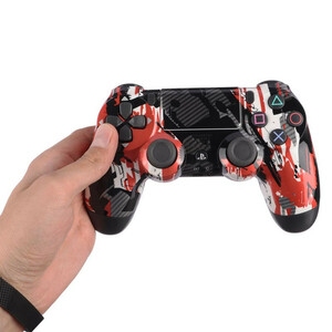 دسته بی سیم SONY PlayStation 4 DualShock 4 High Copy طرح فانتزی رنگی کد 3