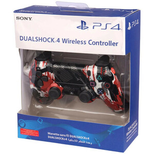 دسته بی سیم SONY PlayStation 4 DualShock 4 High Copy طرح فانتزی رنگی کد 3