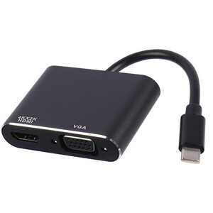 تبدیل K-net Type-C To HDMI/VGA