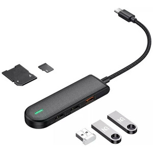 هاب و رم ریدر Mcdodo HU-143 USB 3.0/USB2.0/TF/SD To Type-C