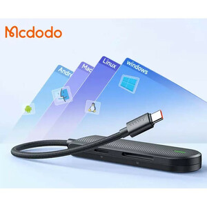 هاب و رم ریدر Mcdodo HU-143 USB 3.0/USB2.0/TF/SD To Type-C