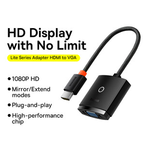 تبدیل Baseus Lite Series WKQX01010 HDMI To VGA