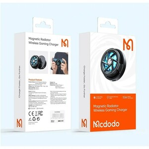 شارژر وایرلس مگنتی و فن گیمینگ موبایل مک دودو Mcdodo CH-2120 توان 15 وات