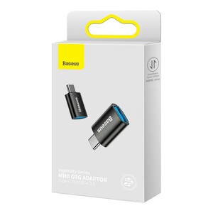 تبدیل OTG تایپ سی به USB 3.1 بیسوس Baseus Ingenuity Mini OTG Adaptor Type C to USB-A 3.1 ZJJQ000001