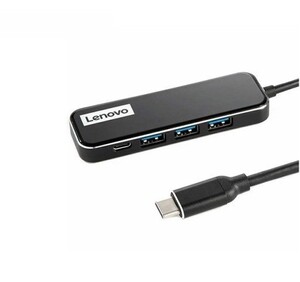 هاب 4 پورت تایپ سی لنوو Lenovo EC04 4 in 1 HUB ADAPTER 3USB 3.0 1PD