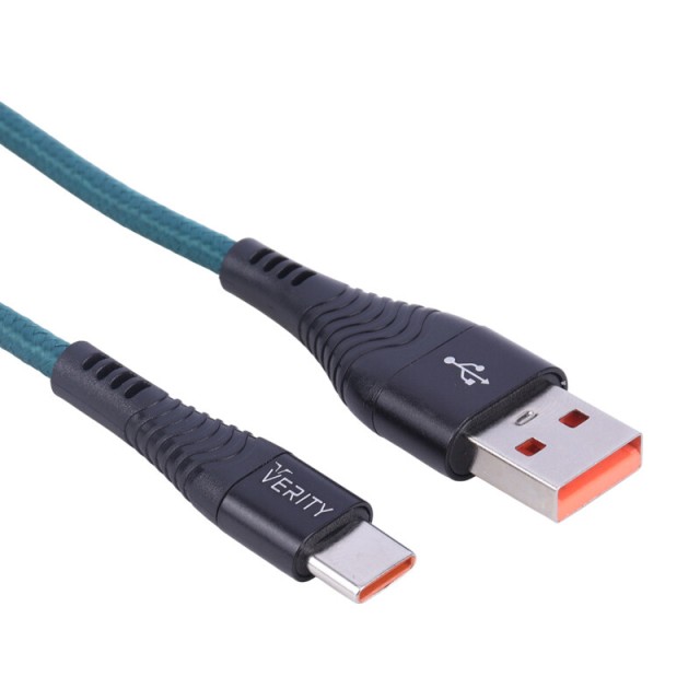 کابل تایپ سی فست شارژ وریتی CB 3171T طول 1 متر