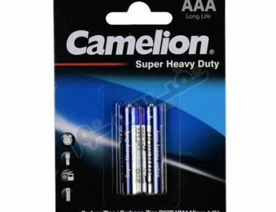 باطری نیم قلمی شارژری CAMELION NH-AAA800ARBP2 800 MAH