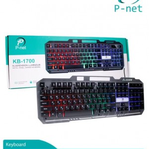 کیبورد گیمینگ سیم دار پی نت(P-net) مدل KB 1700