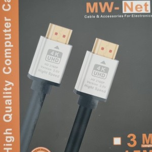 کابل hdmi 4k برند mw net متراژ 1.5 متر