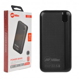 پاوربانک میلر مدل MP226 ظرفیت ۲۰۰۰۰ میلی آمپر ساعت فست شارژ