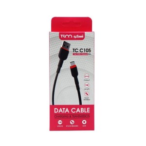کابل شارژ USB-C تسکو مدل TCC105 طول 1 متر