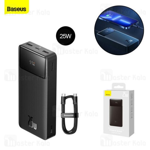 پاوربانک 20000 بیسوس Baseus Bipow PPBD020301 توان 25 وات با کابل