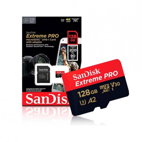 مموری سن دیسک اکستریم پرو | Memory Sand Disk Micro SD Extreme Pro 128G