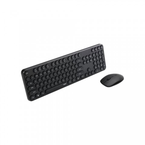 کیبورد و ماوس رپو مشکی  | Rapoo KEYBOARD MOUSE X260S Black