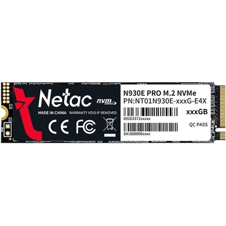 512GB   | SSD NVME M.2 NETAC