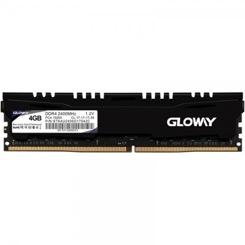 رم دسکتاپ DDR4 تک کاناله ۲۴۰۰ مگاهرتز CL17ا Gloway مدل STK ظرفیت ۴ گیگابایت