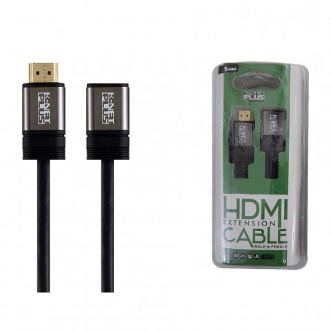 کابل افزایش طول HDMI کی نت پلاس مدل KP-HC177 طول 1 متر