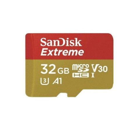 کارت حافظه سن دیسکExtreme A1  V30 سرعت 100 ظرفیت 32گیگابایت