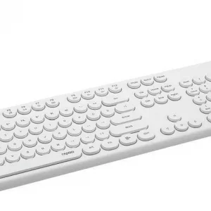 کیبورد و ماوس رپو سفید  Rapoo KEYBOARD MOUSE X260S White