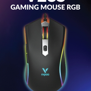 ماوس گیمینگ رپو مدل | Gaming Rapoo Mouse V28S Black