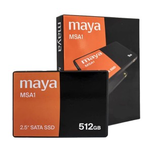 حافظه اس اس دی اینترنال مایا مدل MSA512 ظرفیت 512 گیگابایت