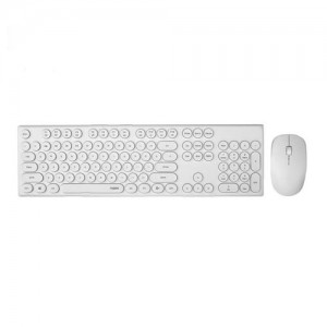 کیبورد و ماوس رپو سفید  Rapoo KEYBOARD MOUSE X260S White