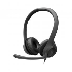 هدست لاجیتک | Logitech Headset Wired USB H390 Black