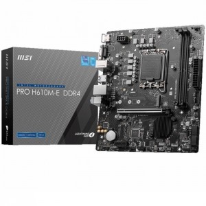 مادربرد ام اس آی مدل PRO H610M-E DDR4