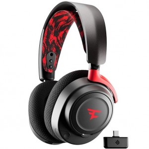 هدفون بی سیم استیل سریز Arctis Nova 7 Faze Clan Edition