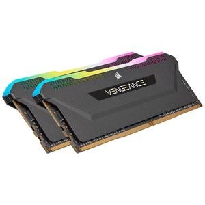 رم کامپیوتر کورسیر دو کاناله مدل VENGEANCE RGB PRO فرکانس 3600 مگاهرتز DDR4 تایمینگ CL18 حافظه 32 گیگابایت